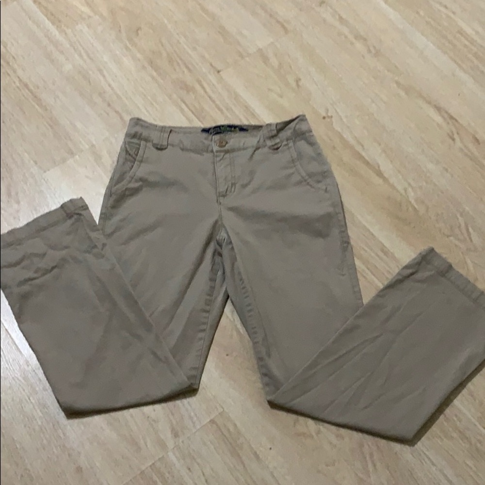 Kaki uniform pants